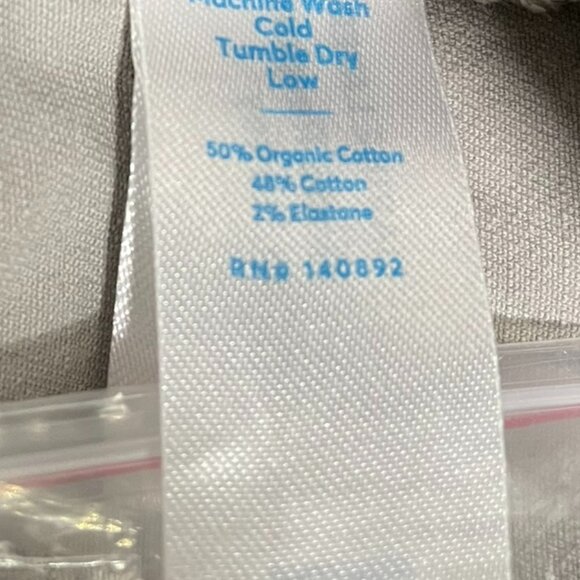 Marine Layer Men's 5 Pocket Slim Fit Pants in Light Gray Size 30/32 - Picture 8 of 8